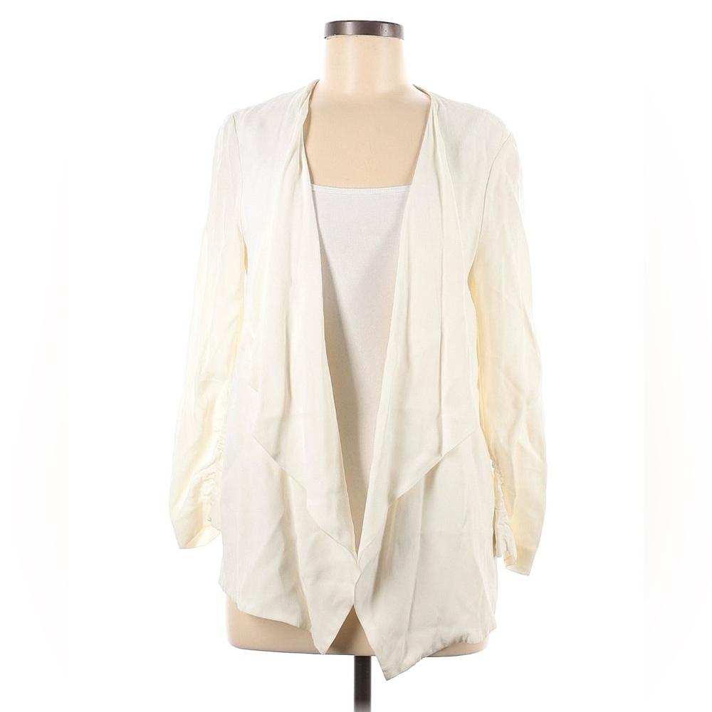 Tibi cream offwhite blazer jacket -6